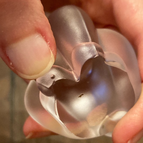 Vintage Frosted Glass Poodle - Picture 4 of 8